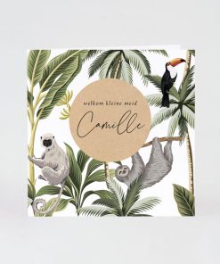 Junglekaart met eco bol