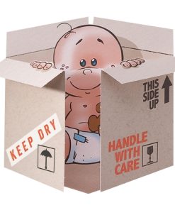 Geboortekaartje - Surprise, baby!