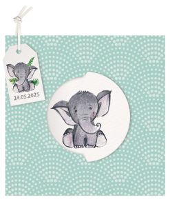 Geboortekaartje - Olifant