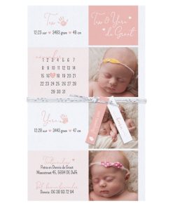 Geboortekaartje - DIY met labeltjes