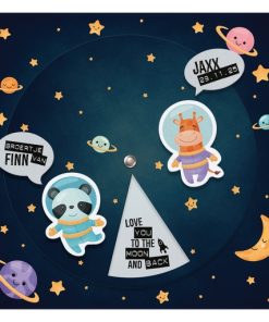 Geboortekaartje - Ruimtereizigers