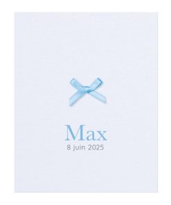 Geboortekaartje - Klein maar fijn blauw