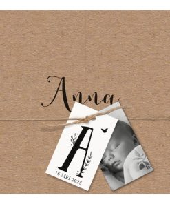 Geboortekaartje - Open mij