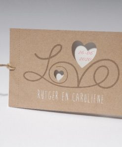 Trouwkaart 'LOVE'
