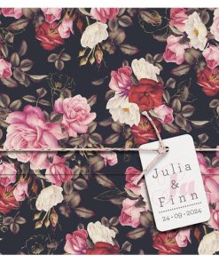 Huwelijkskaart - Grootmeesters bloemenpracht