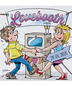 Huwelijkskaart - Lovebooth