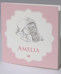 Geboortekaartje Amelia