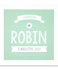 Geboortekaartje