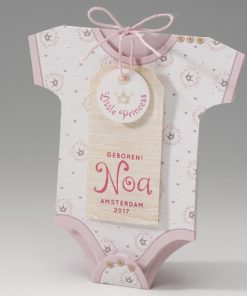 Geboortekaartje - Rompertje Little Princes