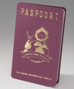 Geboortekaartje - Paspoort