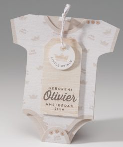 Geboortekaartje - Rompertje Little Prince