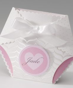 Geboortekaartje - Meisjes luier