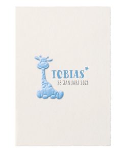 Geboortekaartje - Girafje