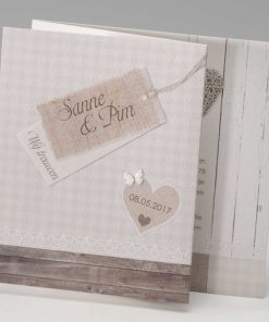 Steigerhout met ruitjes